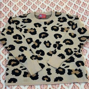 Leopard Print Sweater
